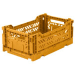 Aykasa Foldekasse - 27x17x11 cm - Mini - Mustard