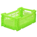 Aykasa Foldekasse - 27x17x11 cm - Mini - Neon Green