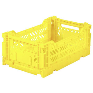 Aykasa Foldekasse - 27x17x11 cm - Mini - Neon Yellow