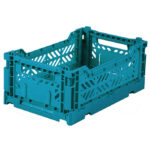 Aykasa Foldekasse - 27x17x11 cm - Mini - Peacock Green