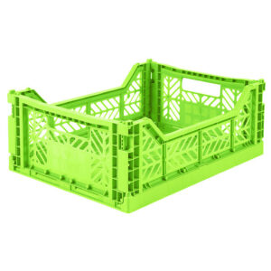 Aykasa Foldekasse - 40x30x15 cm - Midi - Neon Green