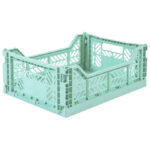 Aykasa Foldekasse - 40x30x15 cm - Midi - Warm Mint