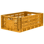 Aykasa Foldekasse - 60x40x22 cm - Maxi - Mustard