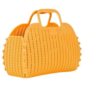 Aykasa Foldekurv - 27x22x12 cm - Mini - Egg Yellow