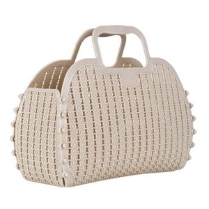 Aykasa Foldekurv - 27x22x12 cm - Mini - Sand