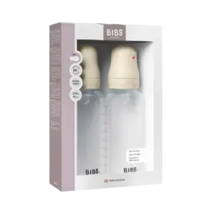 Baby Bottle Silicone 2 pack 270 ml Ivory