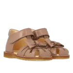 Begynder sandal med sløjfe og velcro lukning - 3289 - 21