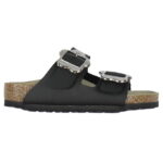 Birkenstock Sandaler - Arizona Kids Flower Buckle - Sort