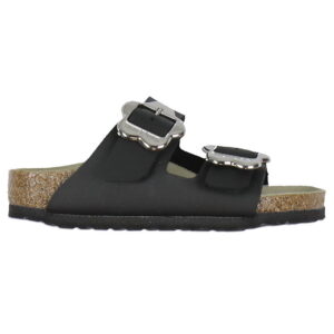 Birkenstock Sandaler - Arizona Kids Flower Buckle - Sort