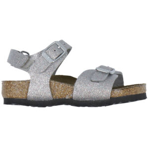 Birkenstock Sandaler - Rio AS Kids - Sparkling Silver