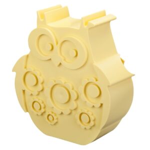 Blafre madkasse Ugle - Lys gul