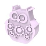 Blafre madkasse Ugle - Lys lilla