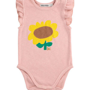 Bobo Choses Body u/æ - Rib - Sunflower - Lys pink