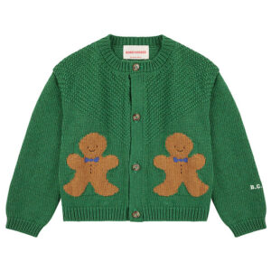 Bobo Choses Cardigan - Strik - Gingerbread - Green