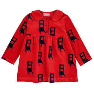 Bobo Choses Kjole - Velour - Have A Seat - Rød