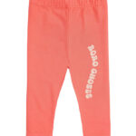 Bobo Choses Leggings - Wavy - Coral Pink