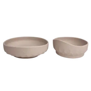 Børntallerken & Skål- Dune Beige
