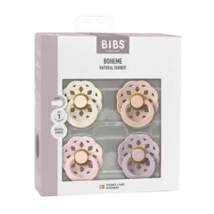 Boheme 4 pk Latex str. 1 Ivory/Blush/Blossom/Dusky Lilac