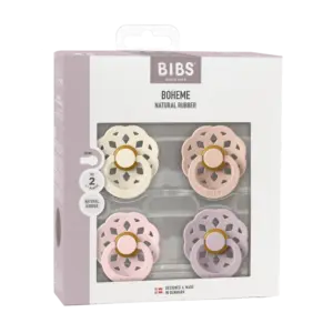 Boheme 4 pk Latex str. 2 Ivory/Blush/Blossom/Dusky Lilac