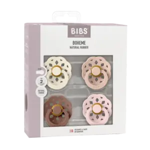 Boheme 4 pk Latex str. 2 Ivory/Blush/Woodchuck/Blossom