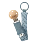 Braid Suttekæde - petrol/baby blue