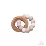 ByBabyBubbles Bide Ring - Pink Skies