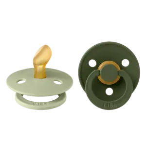 Colour 2 PK Latex Size 1 Anatomical Sage/Hunter Green