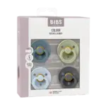 Colour 4 pk Latex str.1 Petrol/Sage/Baby Blue/Iron