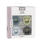 Colour 4 pk Latex str.2 Petrol/Sage/Baby Blue/Iron