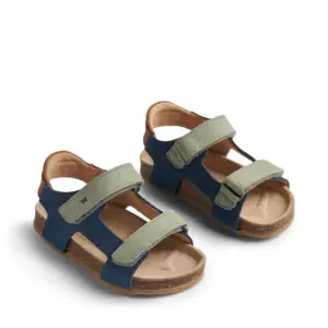 Corey kork sandal - blue - 25