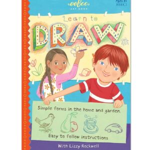 Eeboo Bog - Lær At Tegne - Simple Former - Engelsk