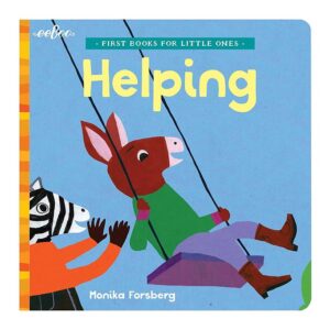 Eeboo Bog - Min Første Bog - Helping