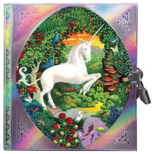 Eeboo Dagbog m. Lås - Enhjørning