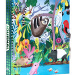 Eeboo Dagbog m. Lås - Regnskoven