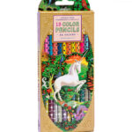 Eeboo Farveblyanter - 12 Stk. - Neon/Metallic - Unicorn