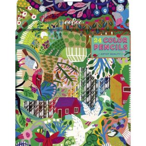 Eeboo Farveblyanter - 24 Stk. - Bountiful Garden