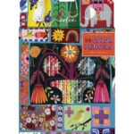 Eeboo Farveblyanter - 24 Stk. - Neon/Metal - Dutch Quilt Sampler