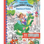 Eeboo Fold Ud Malebog m. Klistermærker - Feer Og Eventyr