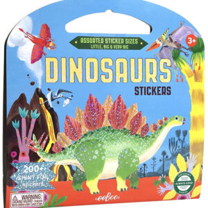 Eeboo Klistermærkebog - 200+ Klistermærker - Dinosaurer