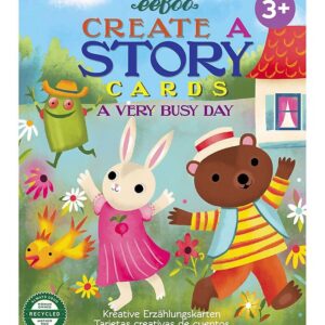 Eeboo Læringsspil - Fortæl En Historie Samtalekort - En Travl Da
