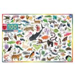 Eeboo Puslespil - 100 Brikker - Beautiful World