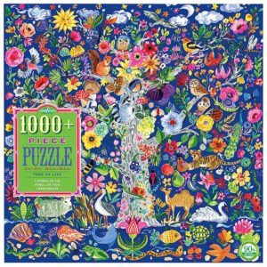 Eeboo Puslespil - 1000 Brikker - Livets Træ