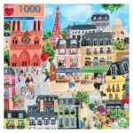 Eeboo Puslespil - 1000 Brikker - Paris In A Day