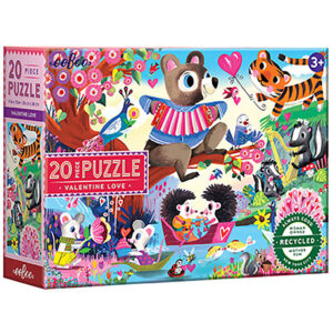 Eeboo Puslespil - 20 Brikker - 28x38 cm - Holder Af