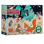 Eeboo Puslespil - 20 Brikker - 28x38 cm - Rummet