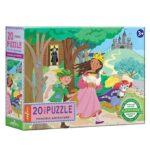 Eeboo Puslespil - 20 Brikker - Prinsesse på Eventyr