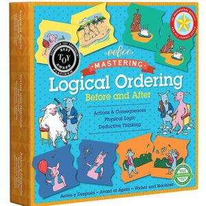 Eeboo Puslespil - Leg og Lær - Før og Efter