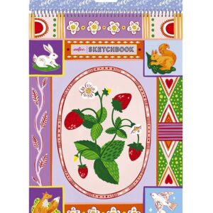 Eeboo Skitseblok - Jordbær