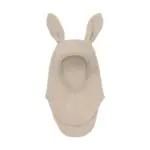 Elefanthue m. Ører Uld Fleece - Camel Melange - 12-24 MDR.