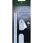 Faber-Castell Blyantsæt - Sparkle - 4 Dele - Sky Blue